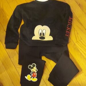 Disney Black Mickey Mouse 2-Piece Set
